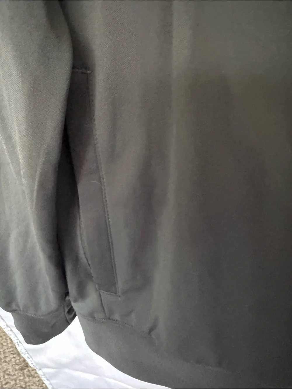 Nike Black Men's Lightweight Zip-Front Jacket